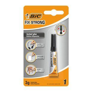 Клей "Fix Strong", 3г, 1 шт в блістері bc9017583 фото