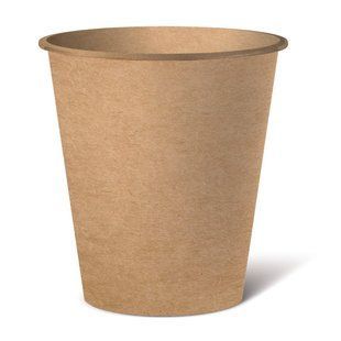 Стакан бумажный, объем 250 мл, крафтовый 50шт CUP250 Kraft фото