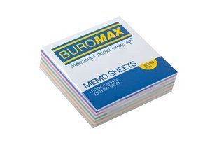 Блок паперу для нотаток Buromax Зебра, 80х80х20 мм, склеєний, 250 аркушів BM.2254 фото