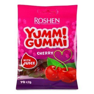 Желейные конфеты Roshen Yummi Gummi Cherry 70 г 38466 фото