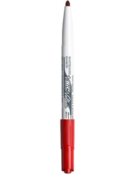 Маркер для сухостираемых досок BIC Velleda, красный bc9581691 фото