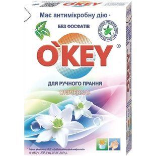 Пральний порошок O'KEY Universal Ручне прання 400 г 81177 фото