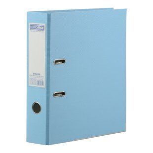 Регистратор одност. ETALON А4. PASTEL. 70/75 мм (внутр./внешн.), бирюзовый BM.3017-06c фото