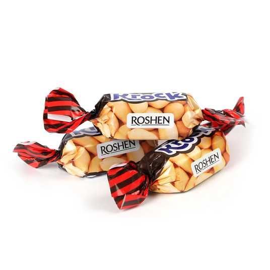 Цукерки Roshen Krock з арахісовою пастою 1 кг купити для офісу