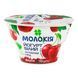 Йогурт Молокія Белый Вишня, на подушке из ягод, 6.6%, 130 г 07476 фото 1