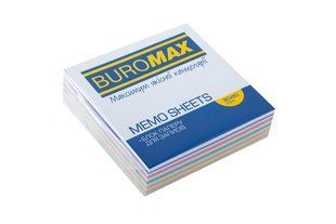 Блок бумаги для заметок Buromax Зебра, 90х90х40 мм, склеенный, 440 листов BM.2264 фото