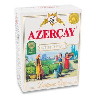 Чай чорний Azercay Buket з чебрецем 100 г 01744 фото