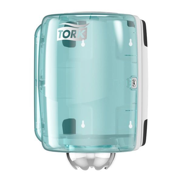 Диспенсер Tork Perfomance для протирания в рулонах с центральной вытяжкой, бело-голубой 659000 фото