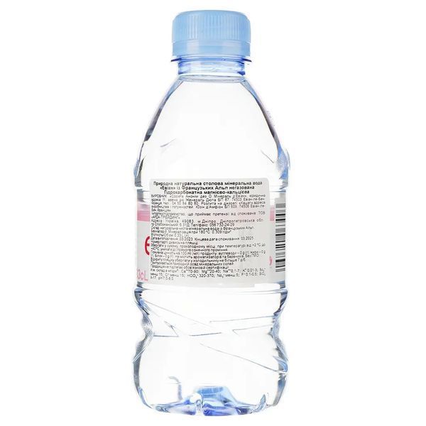 Минеральная вода Evian негазированная 0.33 л, упаковка 24 шт. 63003 фото
