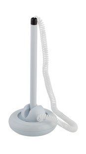 Ручка шариковая на подставке Buromax White DeskPen, синяя, 0.7 мм BM.8140-01 фото