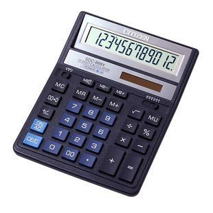 Калькулятор Citizen SDC-888 ХBL, 12 разрядів, синій SDC-888 XBL фото