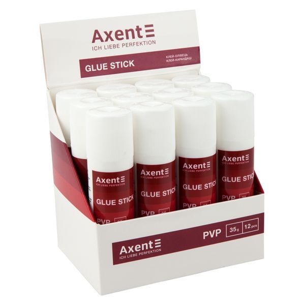 Клей-карандаш PVP Axent 7114-A, 35г 7114-A фото