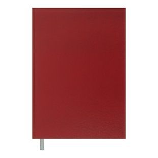 Книга канцелярська OPTIMAL 96 л/кл., А4, бордова, бум вініл BM.24411101-13 фото