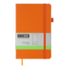 Записна книга Buromax Etalon, 96 аркушів, нелінована, обкладинка штучна шкіра, помаранчева BM.291060-11 фото