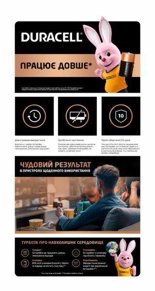 Щелочные батарейки Duracell D, 2 шт. в упаковке s.5005987 фото