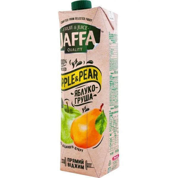 Сік Jaffa Яблучно-грушевий прямого віджиму 0.95 л 63825 фото