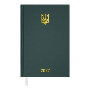 Дневник датов. 2027 AIRY, A5, зеленый, бумвинил BM.21165-04 фото
