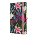 Книжка записная TROPICAL, на резинке, 136х207мм, 96 л., клит., офсет крем., тв.лам.обкл., черная BM.255112-01 фото 2