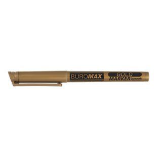 Маркер Buromax GOLD 1-2 мм, золотой BM.8709-23 фото
