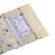 Папка А5 на гумках, MYOSOTIS ARABESKI, напівпрозора, маренго BM.3907-53 фото 3