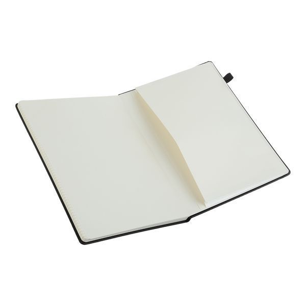 Книга записна ETALON 190*250, 96 арк., клітинка, обкл. штучна шкіра, синій BM.292160-02 фото