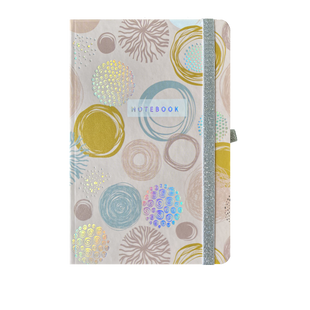Записна книга на гумці Buromax Infinity, 96 аркушів, клітинка, тверда ламінована обкладинка BM.255103-43 фото
