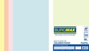 Набор цветной бумаги Buromax PASTEL, А4, 80 г/м&sup2;, 250 листов, 5 цветов BM.27212250-99 фото