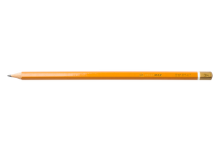 Карандаш графитовый Buromax Professional 3H, без ластика, желтый, 144 штуки BM.8547 фото