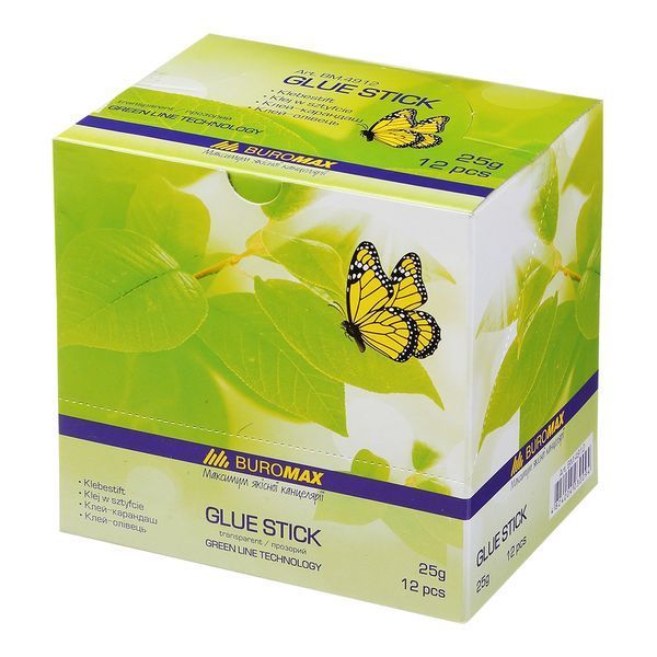 Клей-оливец Buromax Eco-line 25 г BM.4912 фото
