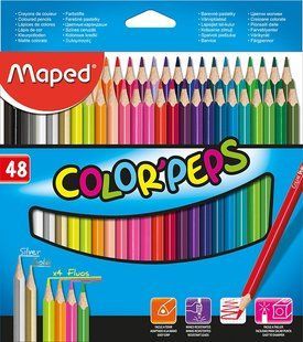 Олівці кольорові COLOR PEPS Classic, 48 кольорів MP.832048 фото