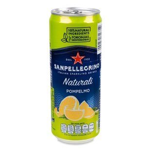 Лимонад Sanpellegrino Pompelmo 0.33 л, 4 шт/упаковка 76560 фото