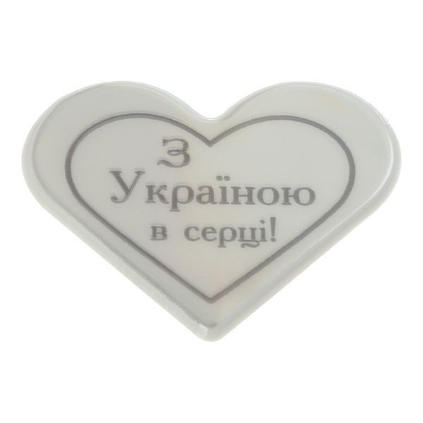 Наклейка світловідбивальна Тип 3, "Серце" BM.9722 фото