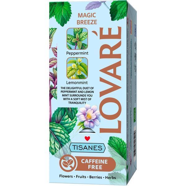 Чай травяной Lovare Magic Breeze 24 пакетика 05210 фото