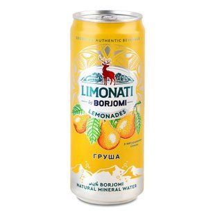 Лимонад Borjomi Limonati Груша, сильногазований 0.33 л, 12 шт/упаковка 02398 фото