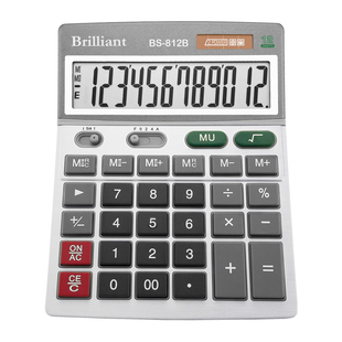 Калькулятор Brilliant BS-812В, настільний, 12 розрядів BS-812В фото