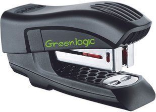 Степлер компактный GREENLOGIC MINI, пластиковый, 15л., (скобы №24/6, 26/6), ассорти MP.353010 фото
