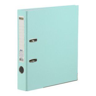 Реєстратор односторонній PASTEL А4, 50/55 мм (внутріш./зовніш.), BEST, м'ятний BM.3022-38c фото