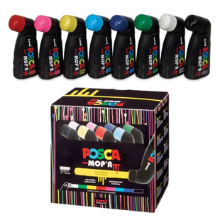 Набор маркеров uni POSCA, 3-19мм, 8 шт. PCM-22/8C фото