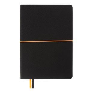 Блокнот діловий Buromax Unique, А5, 96 аркушів, клітинка, обкладинка штучна шкіра, дизайн №1 BM.295107-01 фото