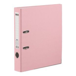 Реєстратор односторонній PASTEL А4, 50/55 мм (внутріш./зовніш.), BEST, рожевий BM.3022-43c фото