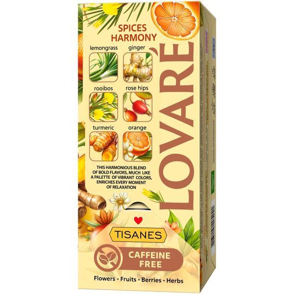 Чай травяной Lovare Spices Harmony 24 пакетика 05241 фото