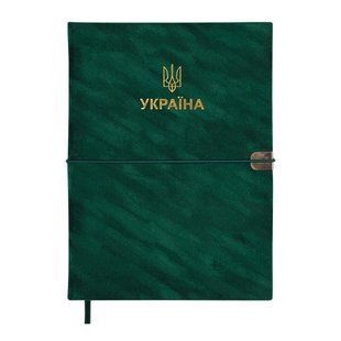 Дневник датов. 2026 PATRIOT VELOUR, A5, зеленый, искусственная кожа BM.21133-04 фото
