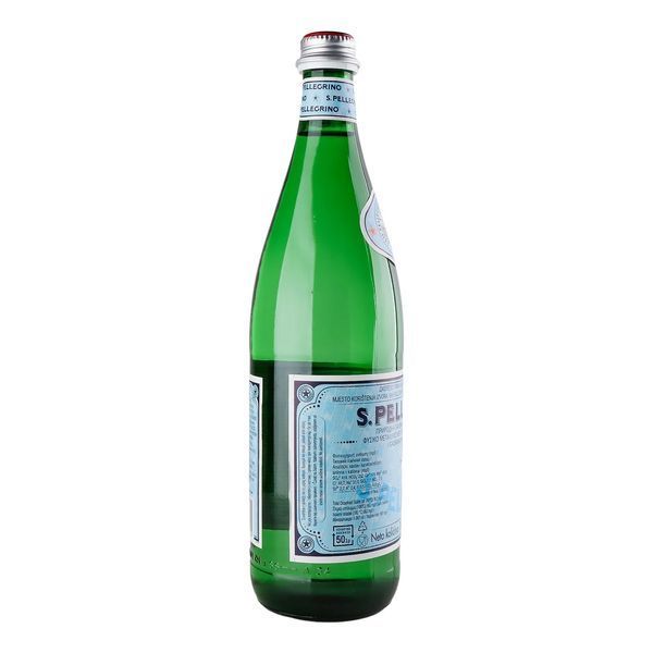 Минеральная газированная вода S.Pellegrino в стекле, 0.75 л, 15 шт/упаковка 52453 фото