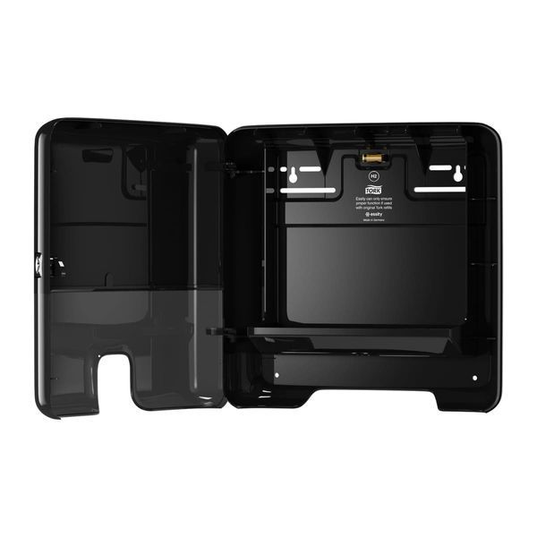 Диспенсер Tork Xpress Elevation Міні для листових вузькопанельних рушників Multifold, чорний 552108 фото