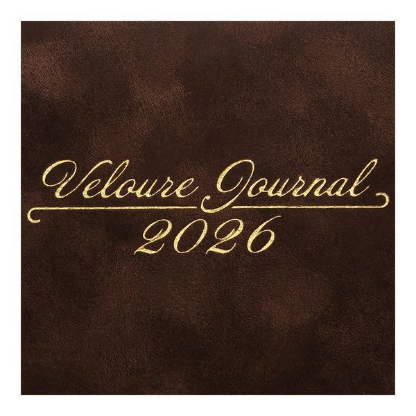 Щоденник датов. 2026 VELOUR, A5, коричневий, штуч.шкіра BM.2134-25 фото