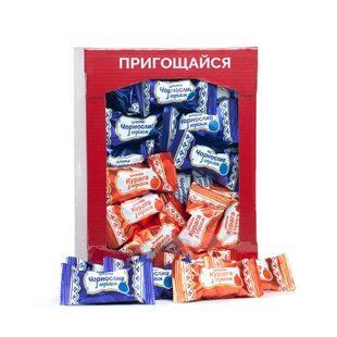 Цукерки Чорнослив та Курага в шоколаді ТМ Пригощайся 1 кг 711717 фото