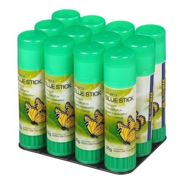Клей-олiвець Buromax Eco-line 35 г BM.4913 фото