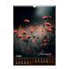 Календарь настенный 2026 г., А3, 1 пружина, Wild flowers BM.210605 фото 3