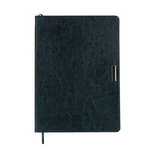 Дневник недат. SALERNO, L2U, А4, зеленый, штуч.кожа, 336 стр. BM.20990-04 фото