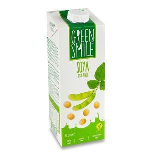 Напій ультрапастеризований Green Smile Соєвий 2.5%, 1 л 00632 фото
